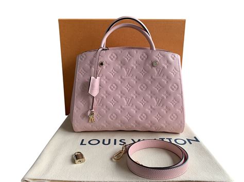 louis vuitton empreinte montaigne mm rose ballerine|louis vuitton emporium handbags.